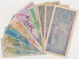 Románia 1966-2000. 9db-os vegyes bankjegy tétel T:II,III,III-
Romania 1966-2000. 9pcs of various ba...