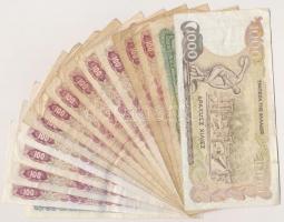 Görögország 1968. 500D (2x) + 1978. 50D + 100D (12x) + 1987. 1000D T:III,III- tűnyom
Greece 1968. 5...