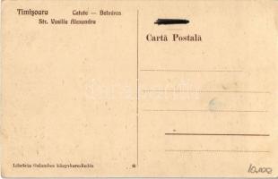 Temesvár, Timisoara; Belváros, utca, Corcea, Missir, Galambos könyv, papír üzlete és saját kiadása /...