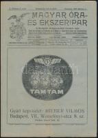 1927 Magyar Óra-, és Ékszeripar. V. évf. 5. sz. 1927. márc. 1. Szerk.: Schwarz Zsigmond. Papírkötés,81-100 p.