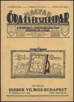 1927 Magyar Óra-, és Ékszeripar. V. évf. 9. sz. 1927. május 1. Szerk.: Schwarz Zsigmond. Papírkötés, 181-212 p.