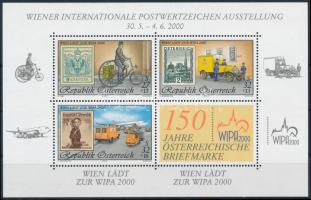 International Stamp Exhibition WIPA 2000, Vienna (IV) block, Nemzetközi bélyegkiállítás WIPA 2000, Bécs (IV) blokk