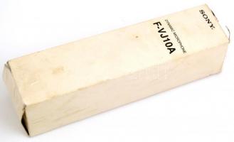 Sony F-VJ10A mikrofon, működik, eredeti tokjában, h:22 cm