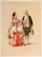 1852 Souvenirs du Quadrille execute a la Cour Imperial de Vienne de I/XIII et IV/XVI mars MDCCCLII. ...