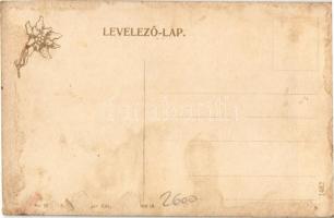 Tátra, Tatry; Csorbai-tó, csónak, szálló. Feitzinger Ede No. 10? / Strbské pleso / lake, boat, hotel...