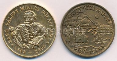 Bognár György (1944-) 1986. MÉE Nógrád megye - "Báró Pálffy Miklós főkapitány" aranyozott ...