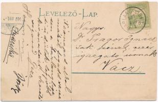 1907 Barlangliget, Höhlenhain, Tatranská Kotlina (Tátra, Magas Tátra, Vysoké Tatry); Landoki híd / B...