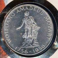 Ausztria 1956. 25Sch Ag "Mozart" érmés, bélyeges borítékon T:2 Ismertetővel!