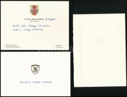 cca 1944-1982 Magyar külügyminisztériumi levél hivatali ügyben + különféle jugoszláviai nagykövetek ...