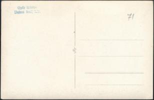 cca 1930-1940 Győr látképe, Dobos fotó, 9×14 cm