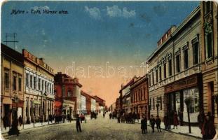 Nyitra, Nitra; Tóth Vilmos utca, üzletek / street view, shops (Rb)