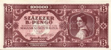 1946. 100.000BP (7x) T:I