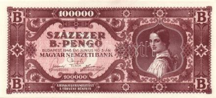 1946. 100.000BP (7x) T:I