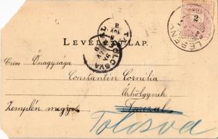 1898 Lébény, Vasúti indóház, vasútállomás, gőzmalom, Katolikus templom, Vasúti vendéglő, étterem. Ki...