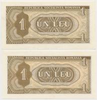 Románia 1966. 1L (2x) sorszámkövető sorozatjel T:I
Romania 1966. 1 Lei (2x) with sequential series ...