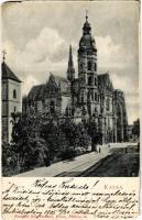 1905 Kassa, Kosice; Dóm. Kiadja Nyulászi Béla / cathedral (b)