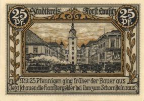 Német Birodalom/Weimari Köztársaság/ Forst 1921. 10Pf, 20Pf, 25Pf, 50Pf 4klf teljes sor T:I