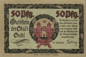 Német Birodalom/Weimari Köztársaság/Shul 1922. 50Pf(4x) 4klf teljes sor T:I