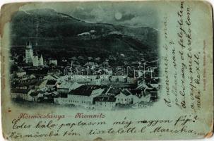 1900 Körmöcbánya, Kremnitz, Kremnica; látkép. Kiadja Rob. Kniep, Edgar Schmidt / general view (EM)