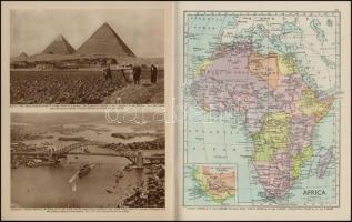 cca 1930 The Wonder Atlas of the World, 23p