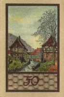 Német Birodalom/Weimari Köztársaság/Shul 1922. 50Pf(4x) 4klf teljes sor T:I