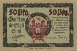 Német Birodalom/Weimari Köztársaság/Shul 1922. 50Pf(4x) 4klf teljes sor T:I