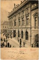 1902 Brassó, Kronstadt, Brasov; Városi vigadó, gyógyszertár / redoute, pharmacy / Concerthaus, Baren Apotheke (EK)