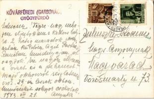 1943 Kővárfüred, Carbunari (Máramaros); Garbonáci gyógyfürdő / spa villa. photo (EK)