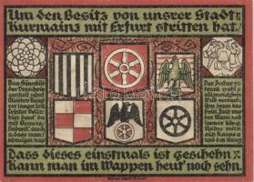 Német Birodalom/Weimari Köztársaság/ Sömmerda 1921. 25Pf(2x), 50Pf(2x), 1M(2x) 6klf teljes sor T:I