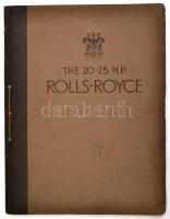 1934 The Rolls-Royce, exkluzív katalógus képekkel