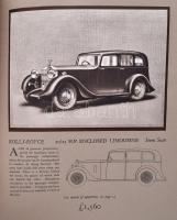 1934 The Rolls-Royce, exkluzív katalógus képekkel