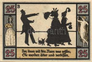 Német Birodalom/Weimari Köztársaság/ Apolda 1921. 25Pf(6x) 6klf teljes sor T:I