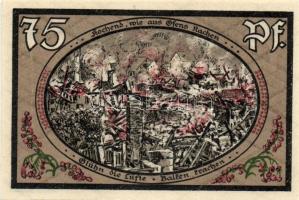 Német Birodalom/Weimari Köztársaság/ Wasungen 1921. 50Pf(4x), 75Pf(2x) 6klf teljes sor T:I