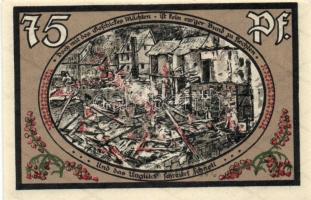 Német Birodalom/Weimari Köztársaság/ Wasungen 1921. 50Pf(4x), 75Pf(2x) 6klf teljes sor T:I