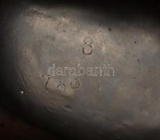 1914/1915 K. u. k. Motorbatterie 30,25 cm ágyú kerámia modellje, 17×16×12 cm