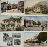 33 db RÉGI történelmi magyar városképes lap / 33 pre-1945 town-view postcards from the Kingdom of Hungary