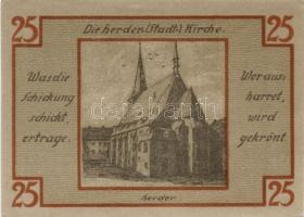 Német Birodalom/Weimari Köztársaság/ Weimar 1921. 25Pf(6x), 6klf teljes sor T:I