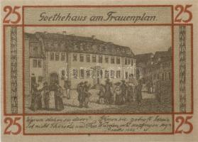 Német Birodalom/Weimari Köztársaság/ Weimar 1921. 25Pf(6x), 6klf teljes sor T:I