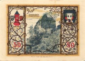 Német Birodalom/Weimari Köztársaság/ Westerburg 1920. 50Pf(3x) 3klf teljes sor T:I