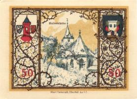 Német Birodalom/Weimari Köztársaság/ Westerburg 1920. 50Pf(3x) 3klf teljes sor T:I