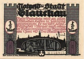 Német Birodalom/Weimari Köztársaság/ Volkstadt 1921. 1/2M 6klf teljes sor T:I