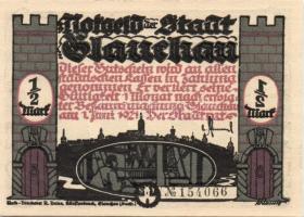 Német Birodalom/Weimari Köztársaság/ Volkstadt 1921. 1/2M 6klf teljes sor T:I