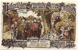 Német Birodalom/Weimari Köztársaság/ Gross-Flottbek 1921. 10Pf, 20Pf, 25Pf, 30Pf, 50Pf, 75Pf, 1M, 2M...