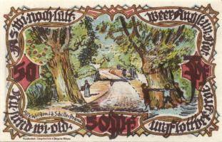 Német Birodalom/Weimari Köztársaság/ Gross-Flottbek 1921. 10Pf, 20Pf, 25Pf, 30Pf, 50Pf, 75Pf, 1M, 2M...