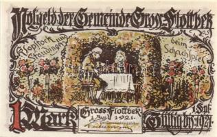 Német Birodalom/Weimari Köztársaság/ Gross-Flottbek 1921. 10Pf, 20Pf, 25Pf, 30Pf, 50Pf, 75Pf, 1M, 2M...