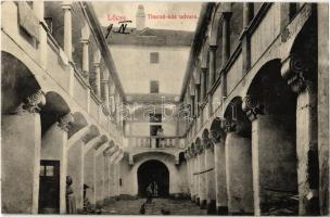 1914 Lőcse, Levoca; Thurzó ház udvara / courtyard (EK)
