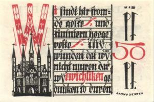 Német Birodalom/Weimari Köztársaság/ Lübeck 1921. 50Pf 5klf teljes sor T:I