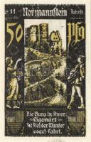 Német Birodalom/Weimari Köztársaság/ Treffurth 1921-1922. 25Pf 2klf, 50Pf 5klf összesen 7klf teljes ...