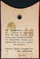 1903 Tátralomnici Lóversenyek, lovász-jegye, 1901, 7x5 cm