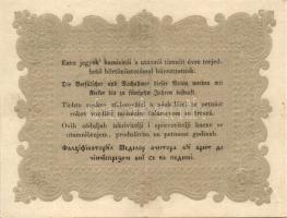 1848. 10Ft "Kossuth bankó" T:II+ csak egyszer hajtva